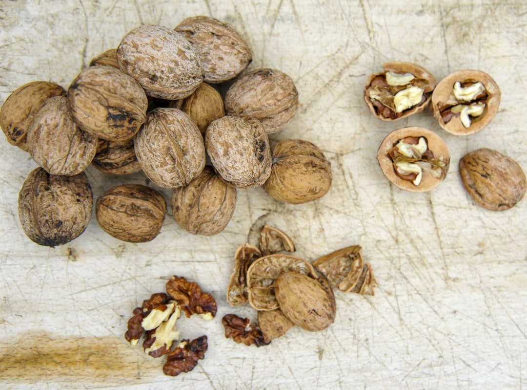 Nueces nutritivas y saludables